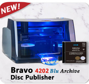 Bravo 4202  Blu 蓝光档案级光盘打印刻录机
